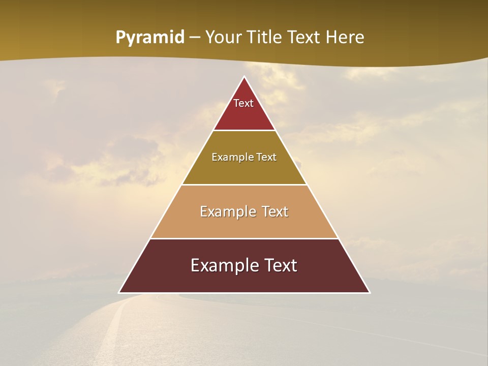 Long Landscape Travel PowerPoint Template