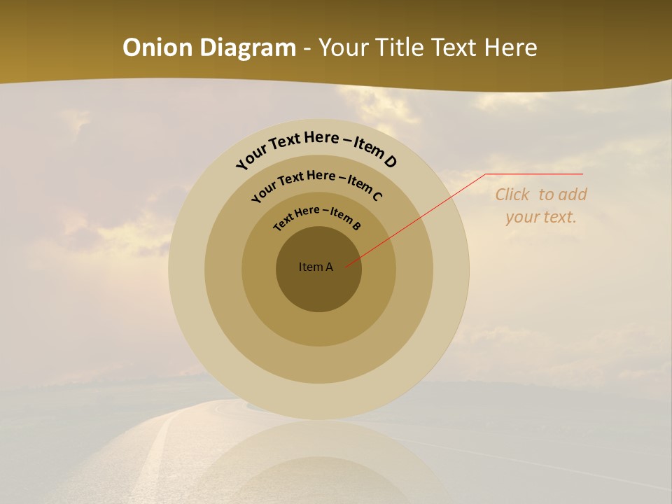 Long Landscape Travel PowerPoint Template