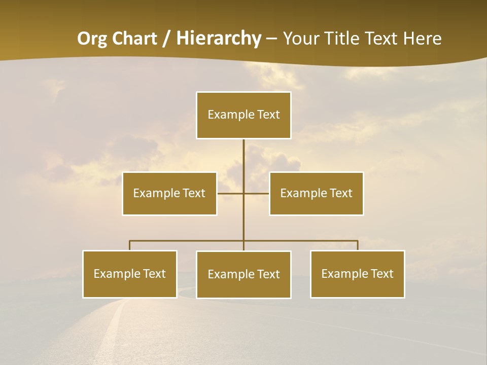Long Landscape Travel PowerPoint Template
