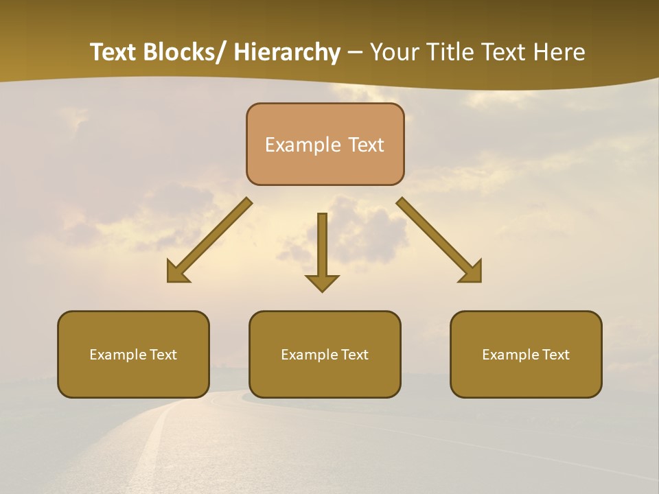 Long Landscape Travel PowerPoint Template
