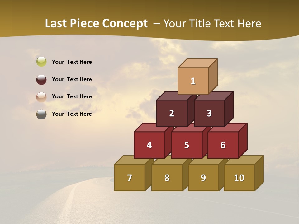 Long Landscape Travel PowerPoint Template