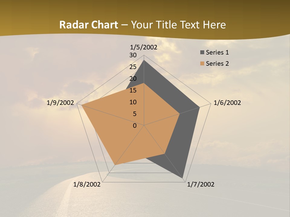 Long Landscape Travel PowerPoint Template