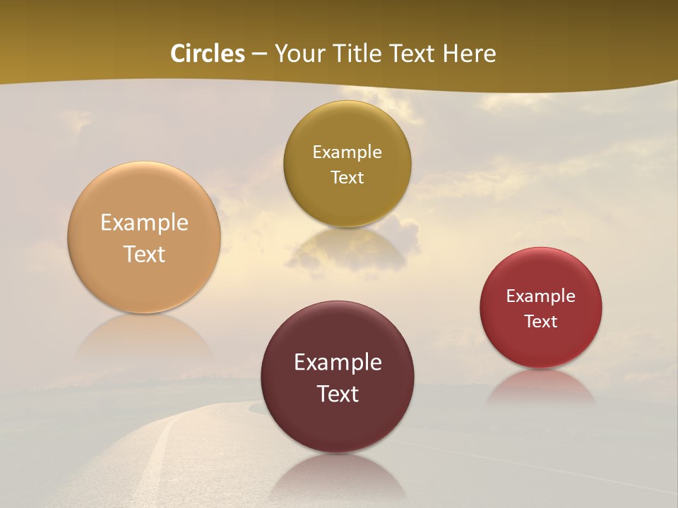 Long Landscape Travel PowerPoint Template