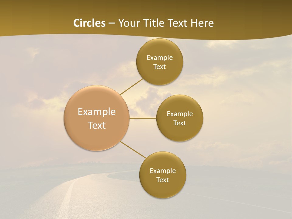 Long Landscape Travel PowerPoint Template