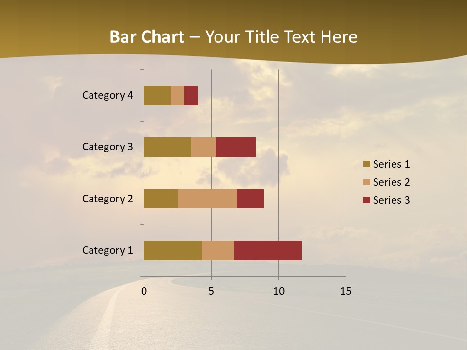 Long Landscape Travel PowerPoint Template