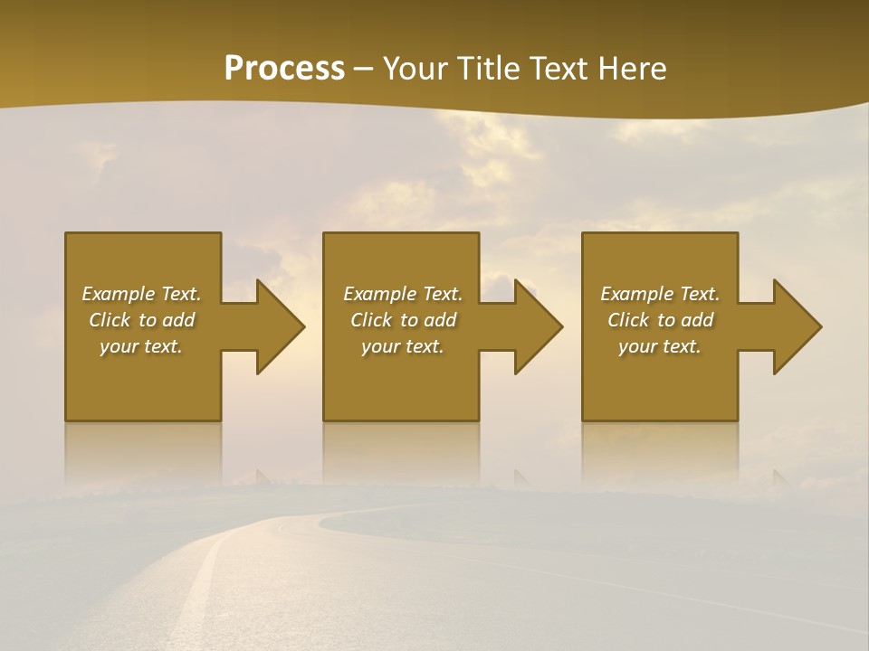 Long Landscape Travel PowerPoint Template