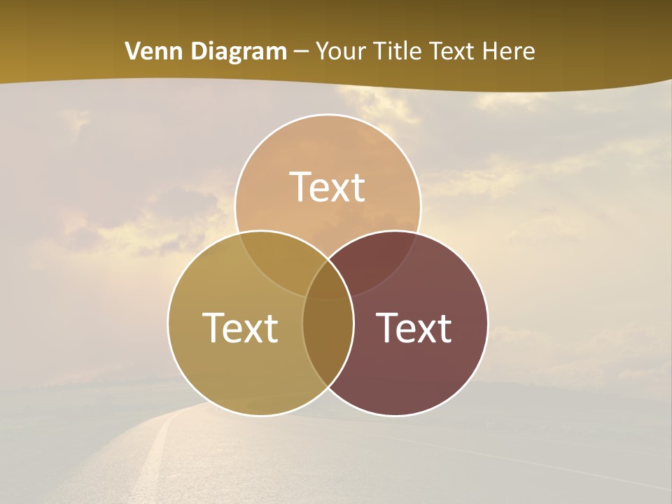 Long Landscape Travel PowerPoint Template