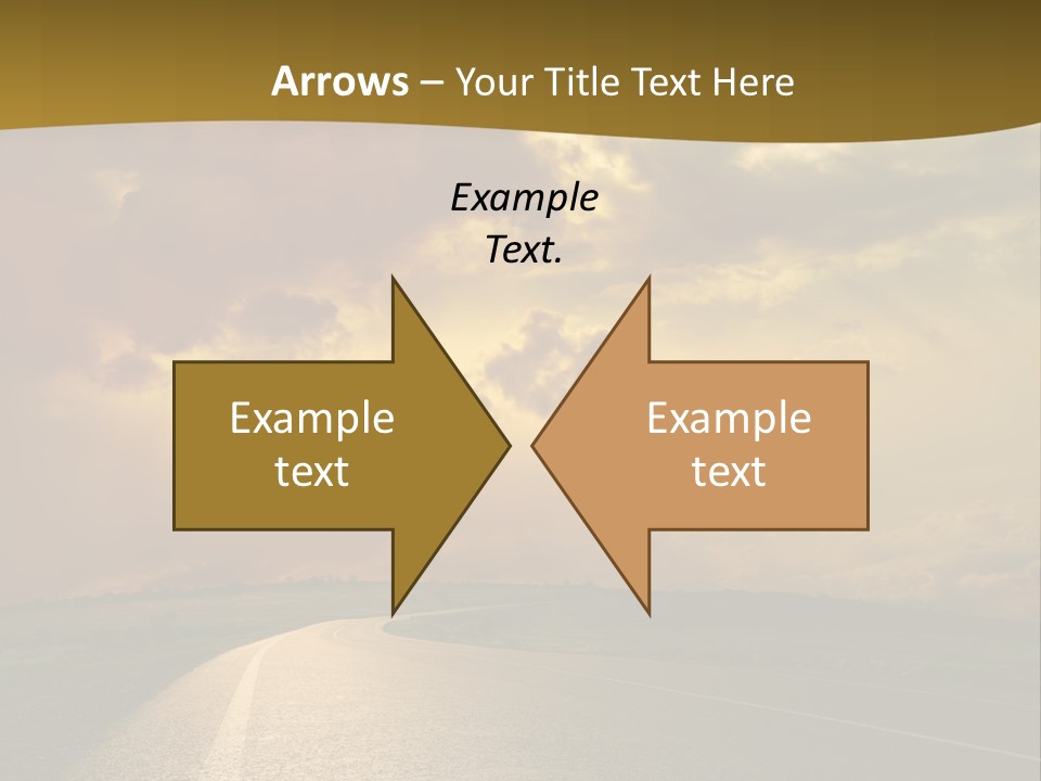 Long Landscape Travel PowerPoint Template