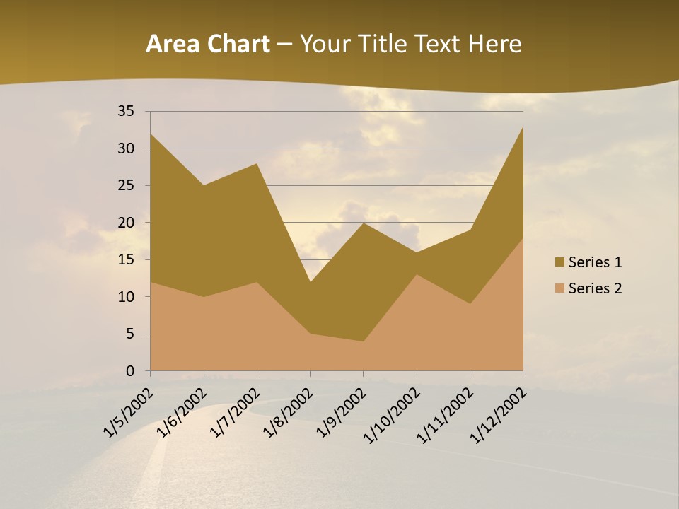 Long Landscape Travel PowerPoint Template