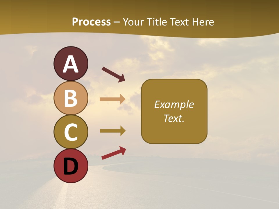 Long Landscape Travel PowerPoint Template
