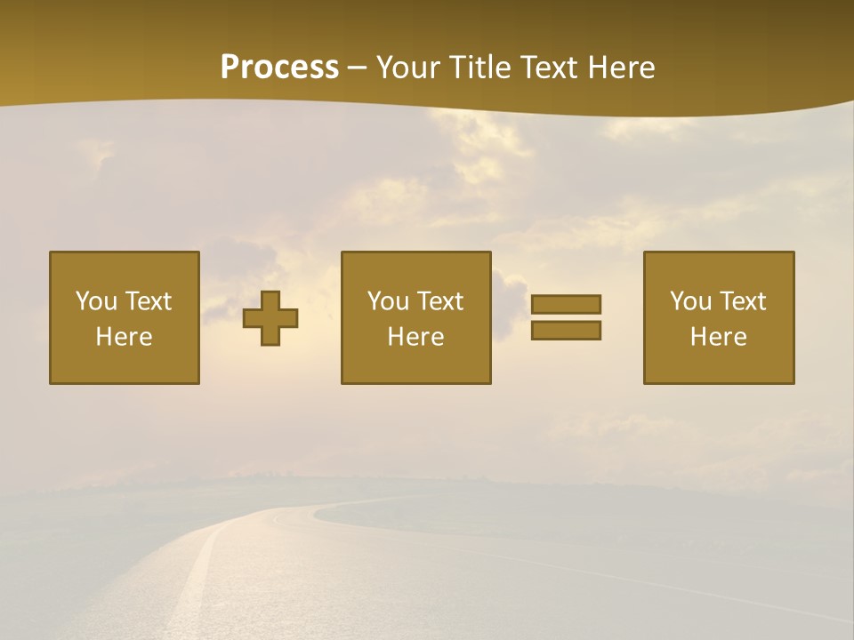 Long Landscape Travel PowerPoint Template