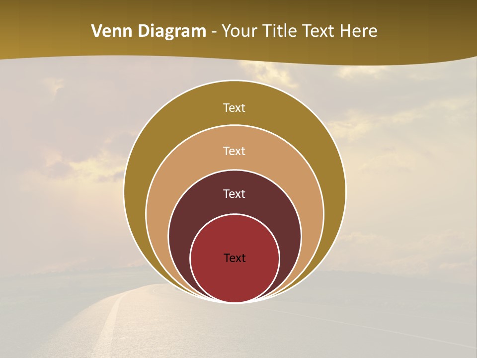 Long Landscape Travel PowerPoint Template