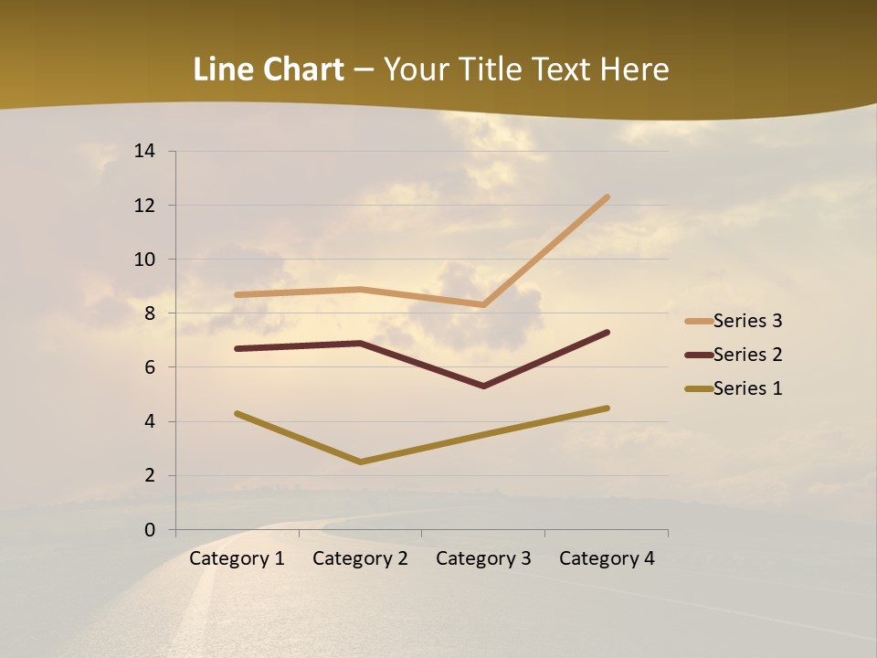 Long Landscape Travel PowerPoint Template