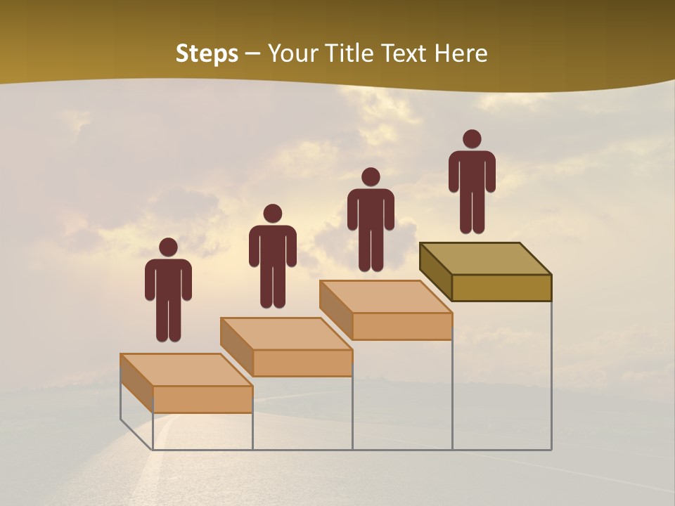 Long Landscape Travel PowerPoint Template