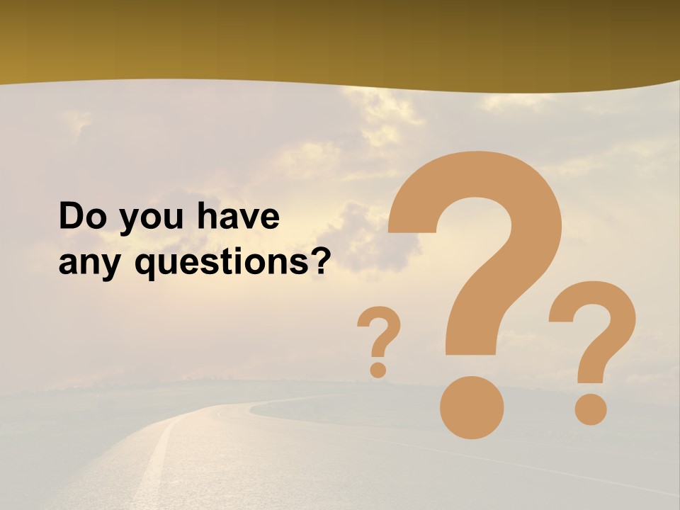 Long Landscape Travel PowerPoint Template