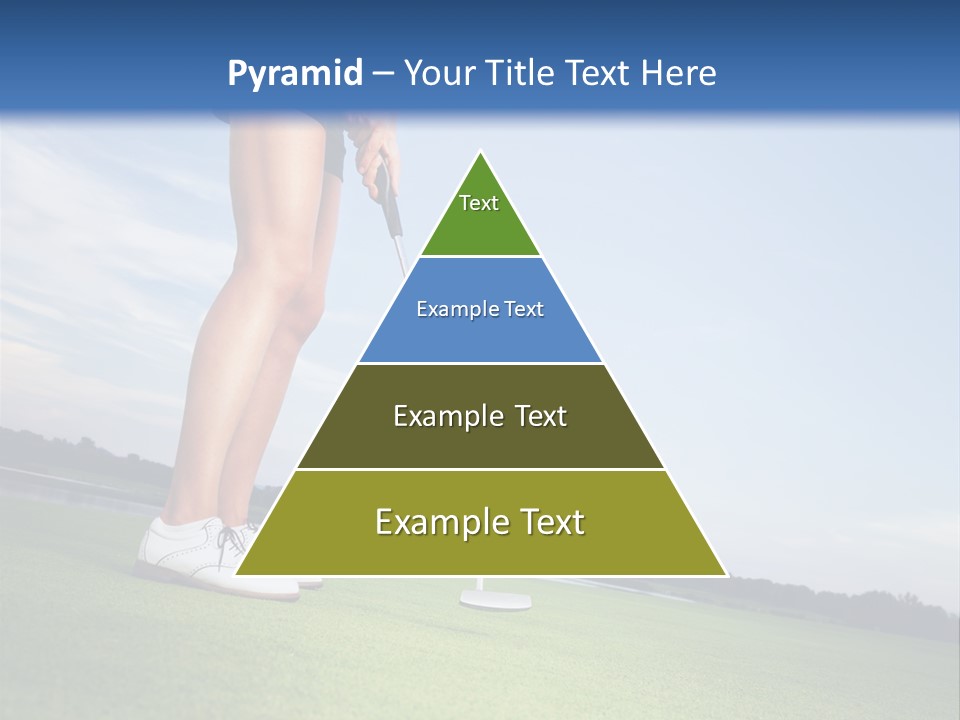 Grass Putting Course PowerPoint Template