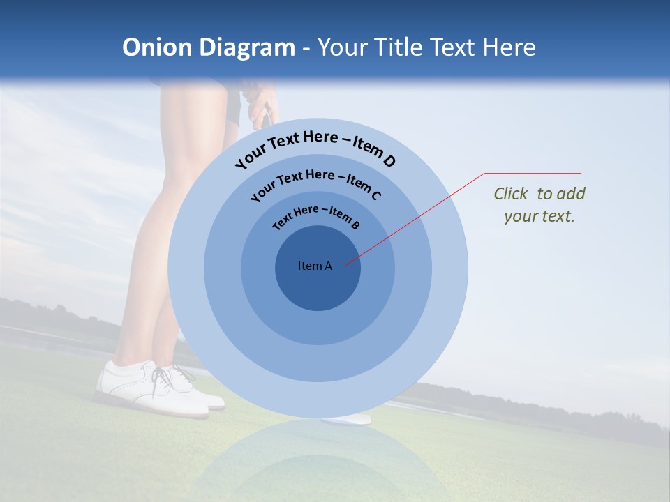 Grass Putting Course PowerPoint Template