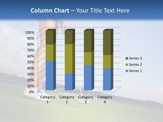 Grass Putting Course PowerPoint Template