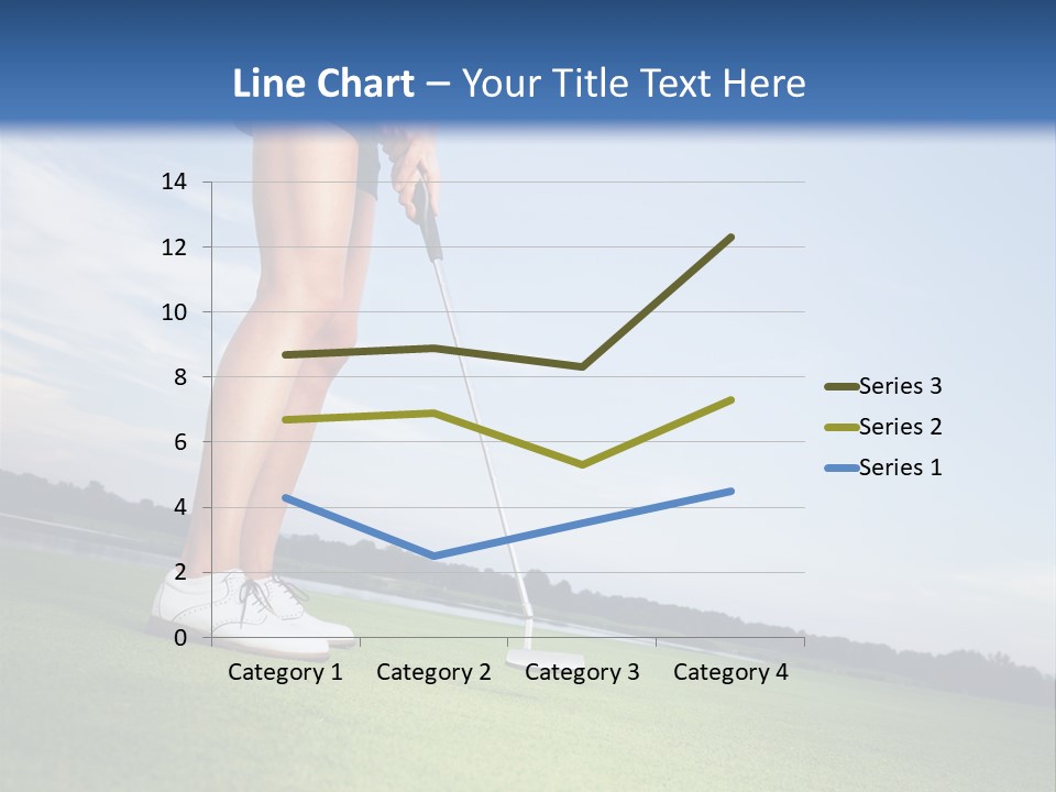 Grass Putting Course PowerPoint Template