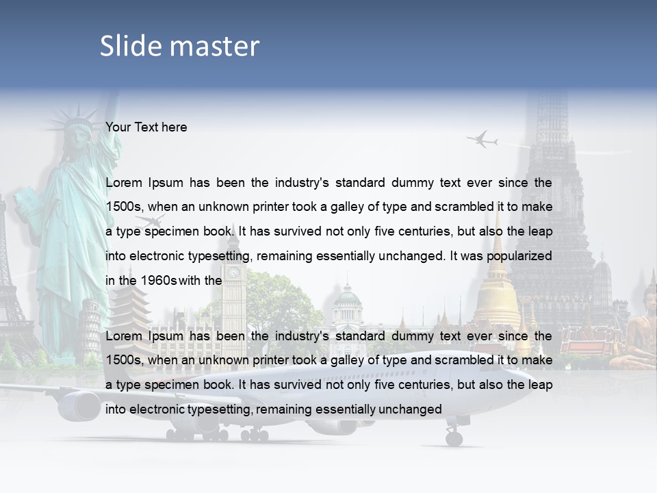 Japan Bangkok Taj PowerPoint Template