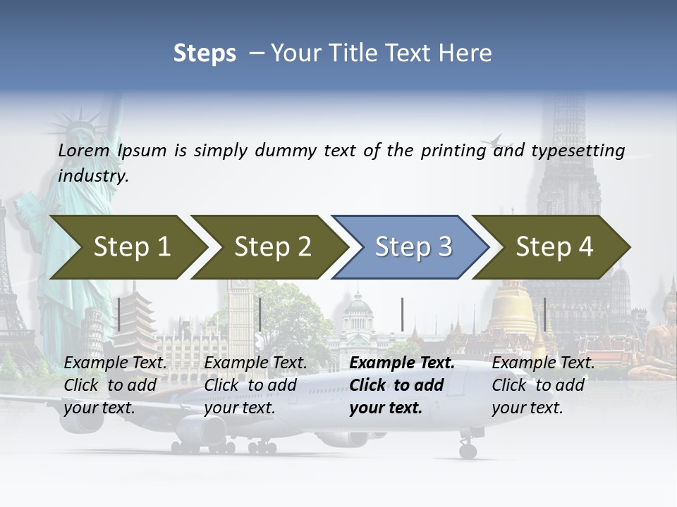 Japan Bangkok Taj PowerPoint Template