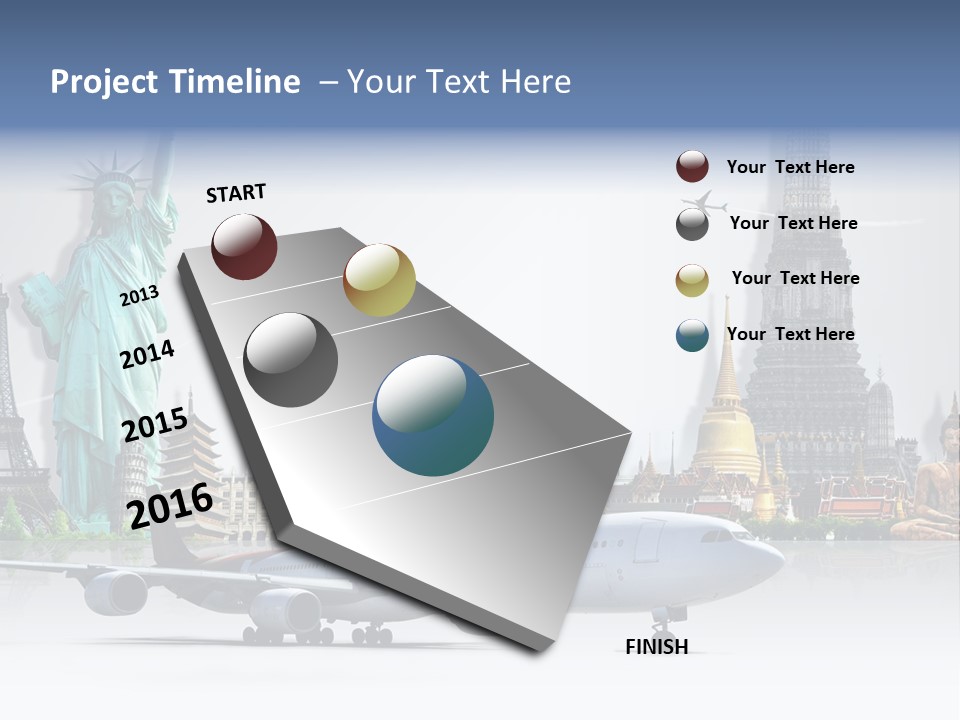 Japan Bangkok Taj PowerPoint Template