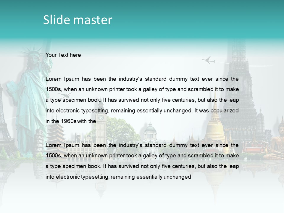 Japan Continent Maya PowerPoint Template