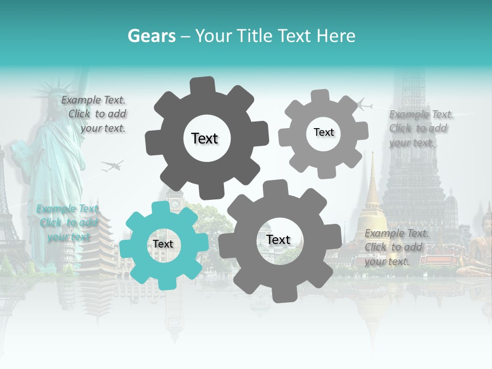 Japan Continent Maya PowerPoint Template