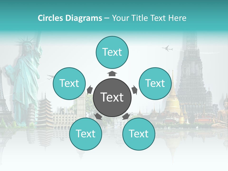 Japan Continent Maya PowerPoint Template