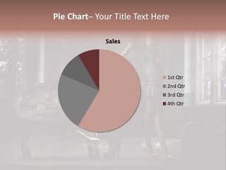 Sweet Copyspace Chair PowerPoint Template