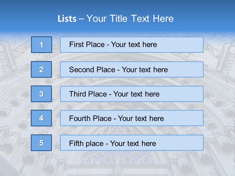 Construction Watching Floor PowerPoint Template