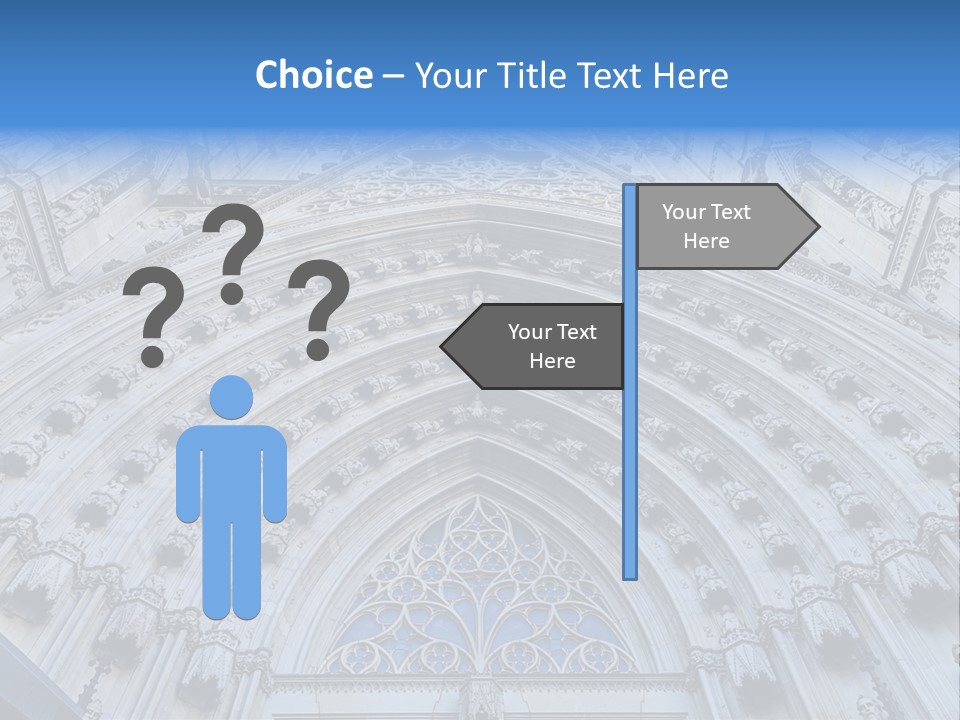 Construction Watching Floor PowerPoint Template