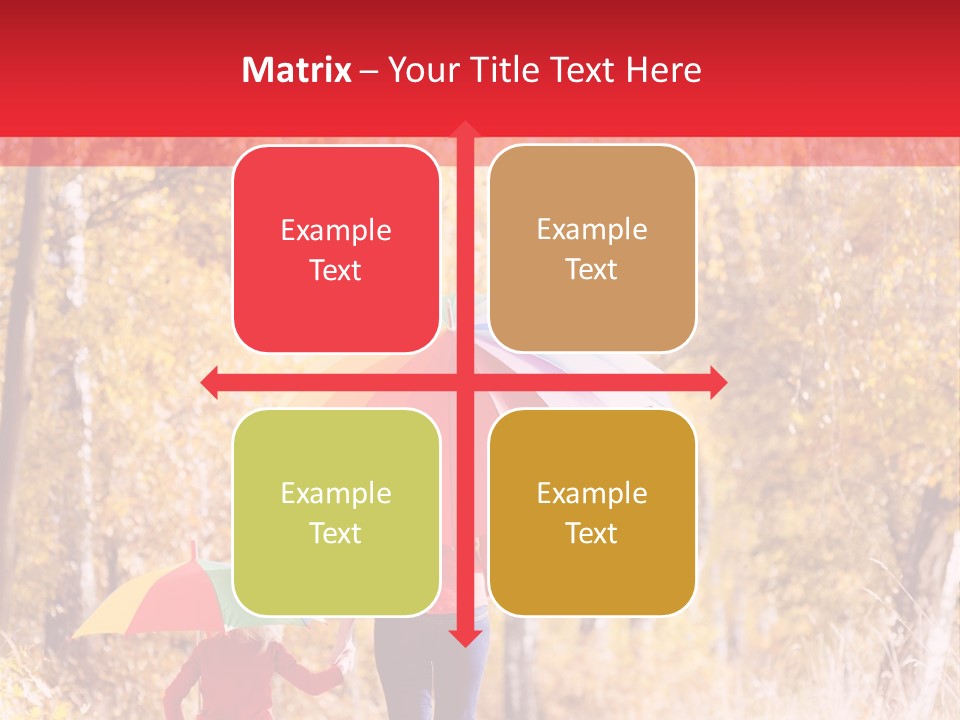 Childhood Alley Path PowerPoint Template