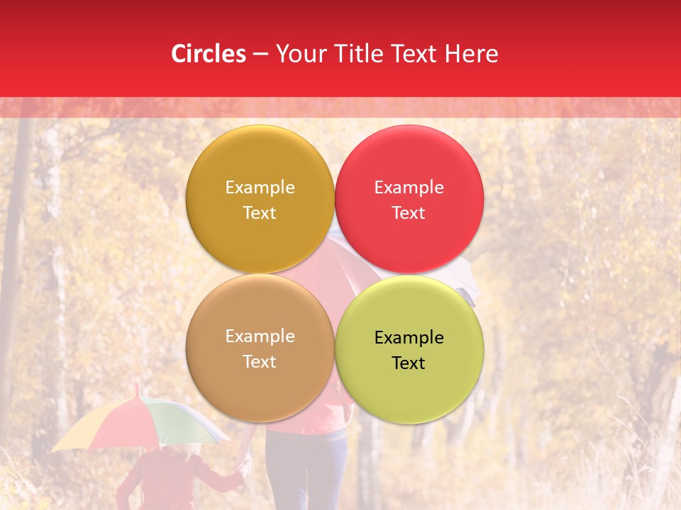 Childhood Alley Path PowerPoint Template