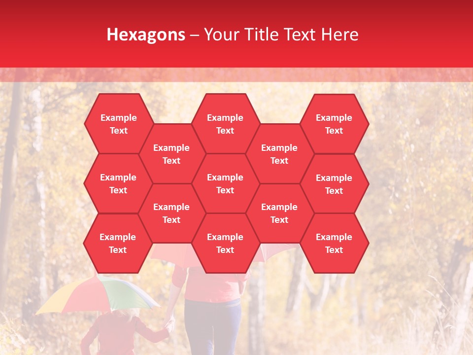 Childhood Alley Path PowerPoint Template