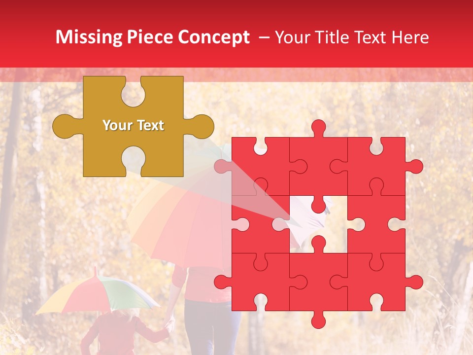 Childhood Alley Path PowerPoint Template