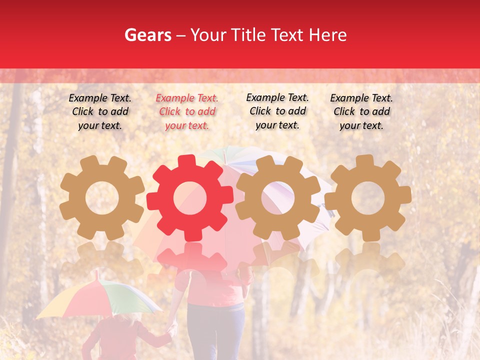 Childhood Alley Path PowerPoint Template