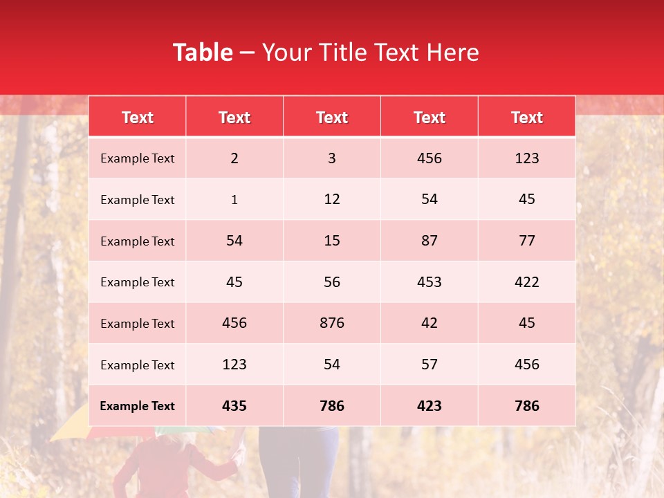 Childhood Alley Path PowerPoint Template