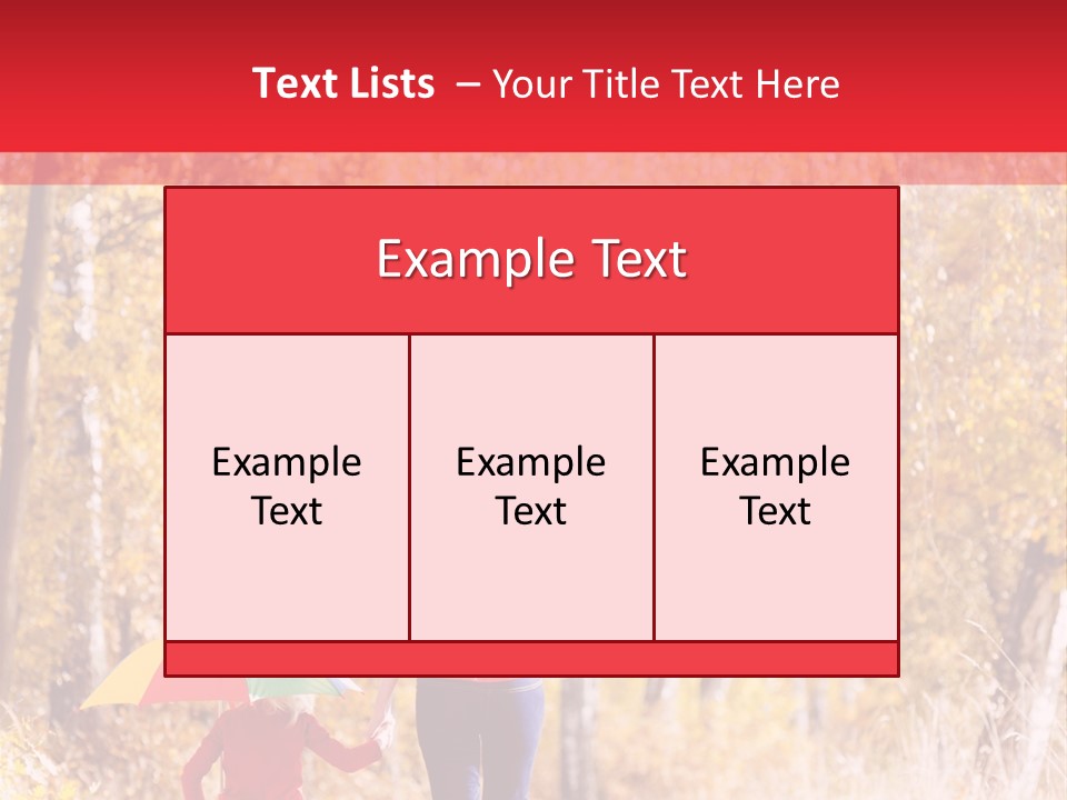 Childhood Alley Path PowerPoint Template