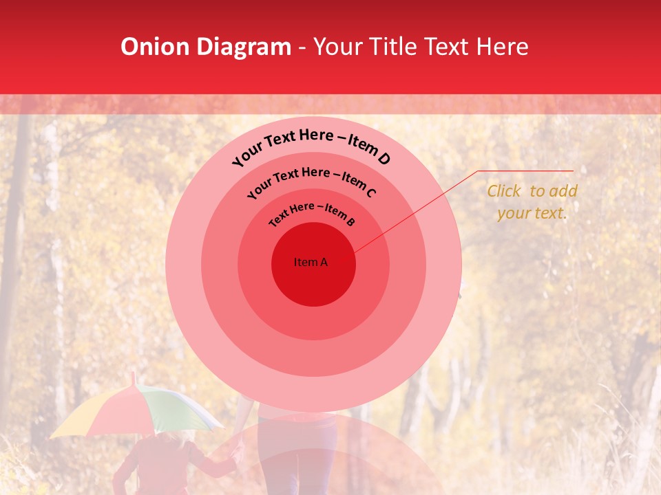 Childhood Alley Path PowerPoint Template