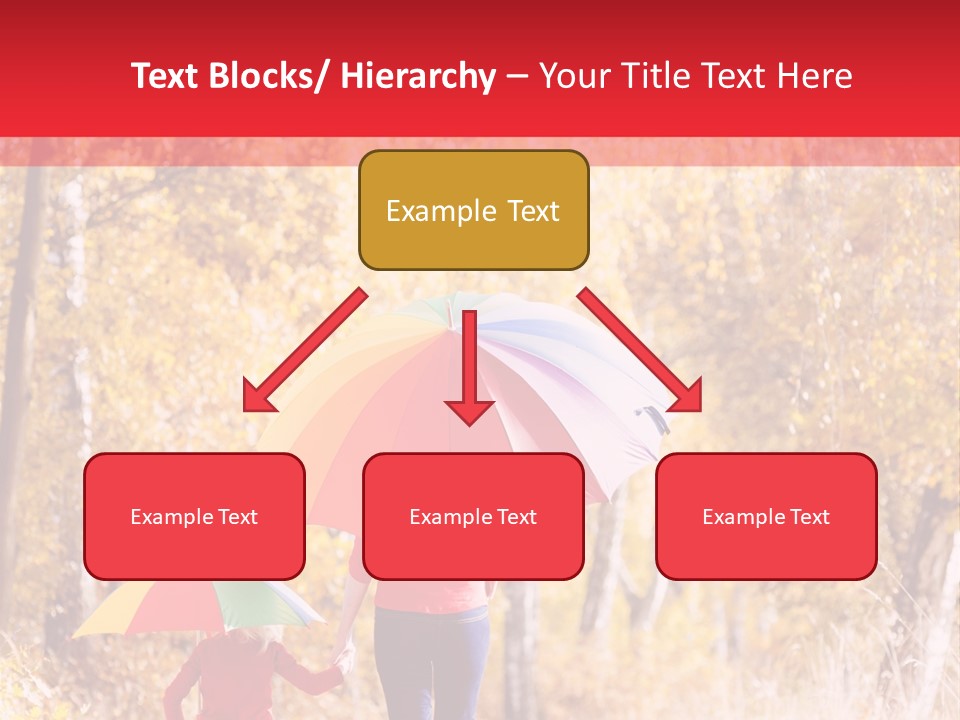 Childhood Alley Path PowerPoint Template