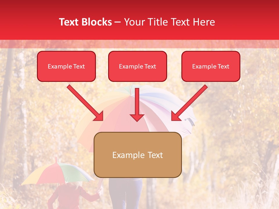 Childhood Alley Path PowerPoint Template