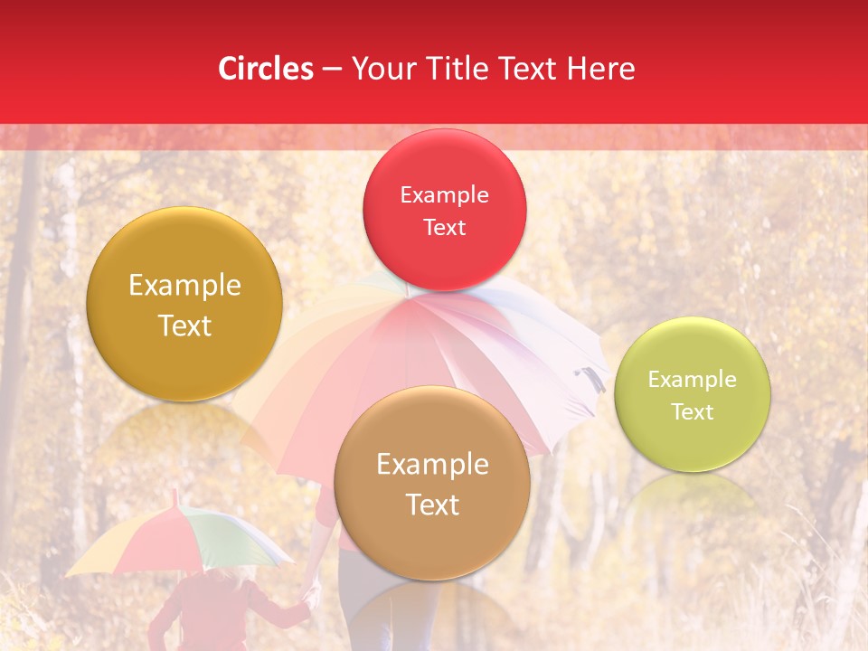 Childhood Alley Path PowerPoint Template