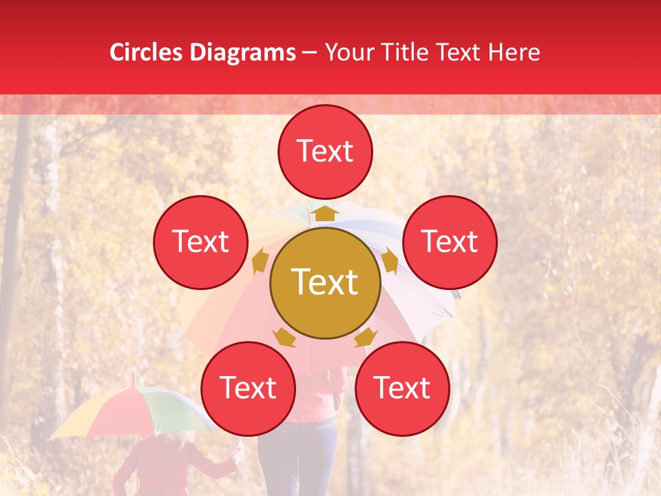 Childhood Alley Path PowerPoint Template