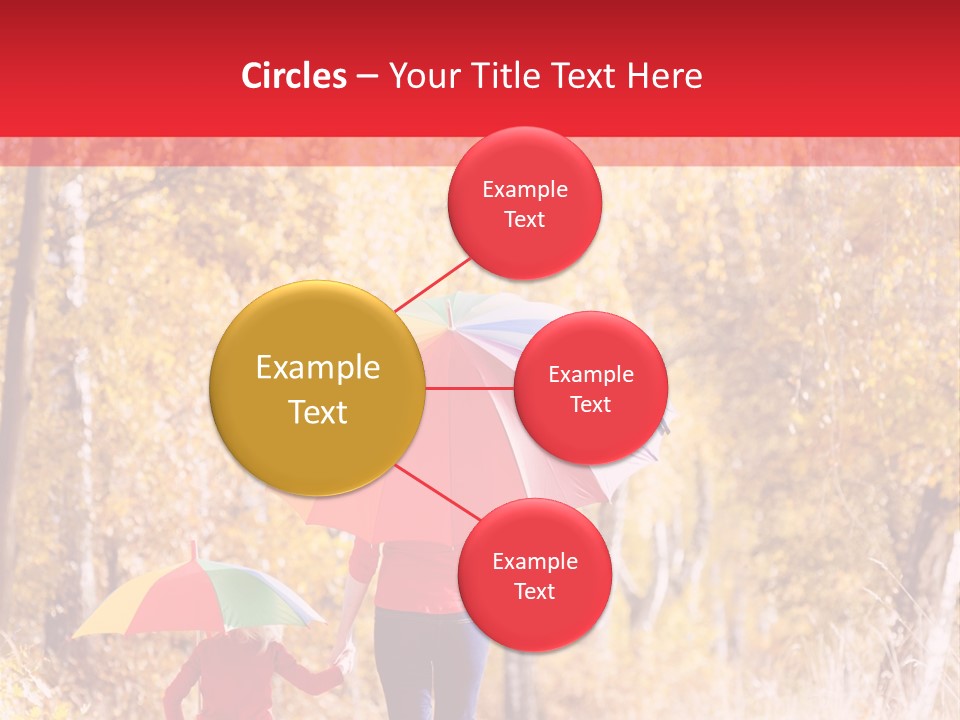 Childhood Alley Path PowerPoint Template