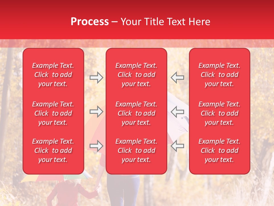 Childhood Alley Path PowerPoint Template