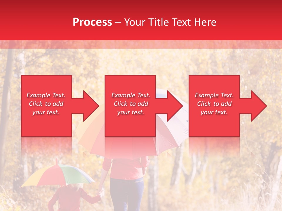 Childhood Alley Path PowerPoint Template