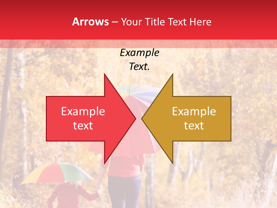 Childhood Alley Path PowerPoint Template
