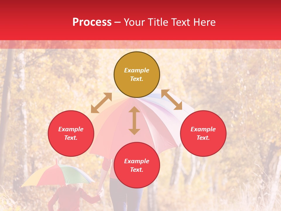 Childhood Alley Path PowerPoint Template