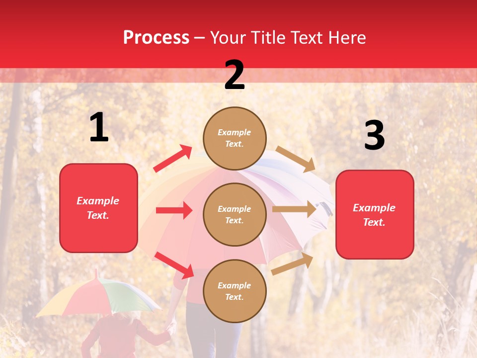 Childhood Alley Path PowerPoint Template